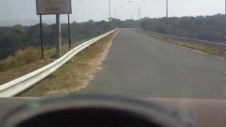 preview picture of video 'Street 75020 drive to Lam Phra Phloeng Dam  part 3   Korat  Thailand  2012'