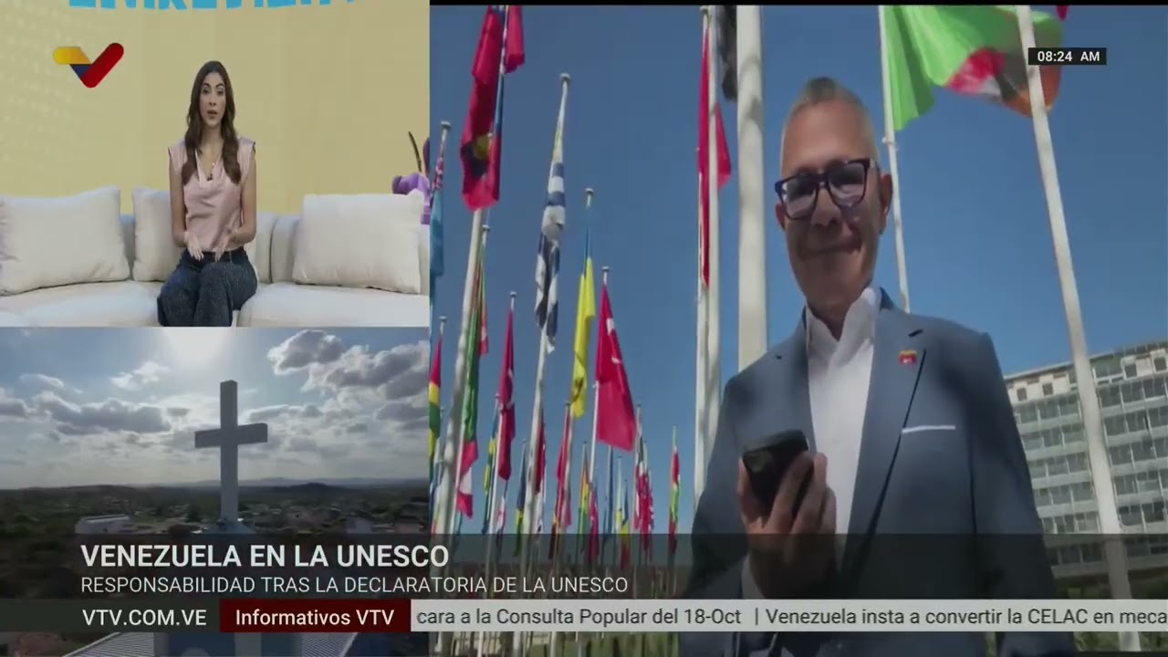 Ernesto Villegas sobre protección del patrimonio cultural de Venezuela desde la Unesco