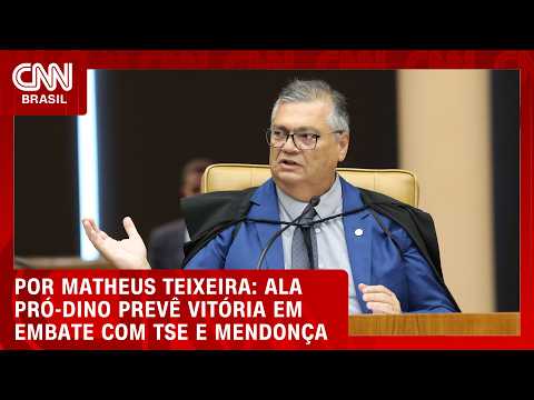 Ala ligada a Dino espera vitória em embate com TSE e Mendonça | CNN 360°