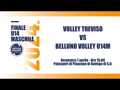 FINALE U14M: VOLLEY TREVISO - BELLUNO VOLLEY U14M