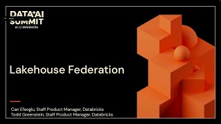 Lakehouse Federation: Access and Governance of External Data Sources from Unity Catalog