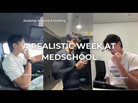 我在醫學院的真實一週 | 現實檢查 | 平衡大學生活 | 健身 | 備考 // PETER LE (MY REALISTIC WEEK AT MEDSCHOOL | Reality check | Balancing life w uni | Gym | Exam prep // PETER LE)