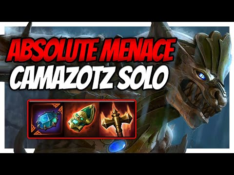 CAMAZOTZ IS AN ABSOLUTE MENACE IN SEASON 10! - Smite Ranked Season 10 Camazotz solo