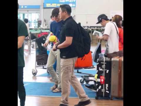 150826 CNBLUE Incheon Airport heading to Changsha