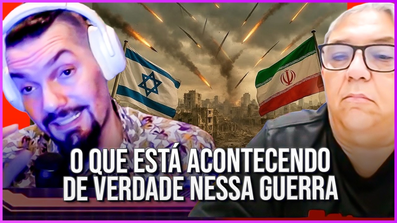 O conflito EUA-Israel x Irã está ESCALANDO | João Carvalho
