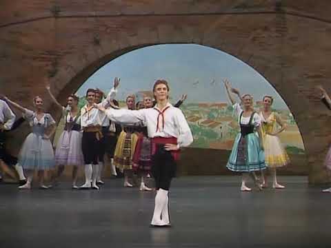Bournonville Napoli pas de six 3rd variation - Bjarne Hecht, Marcin Kupinski