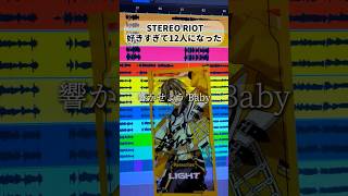 STEREO RIOT【好きすぎて12人俺の声で】アカペラ歌ってみた めておら #めておら  #meteorites  #shorts