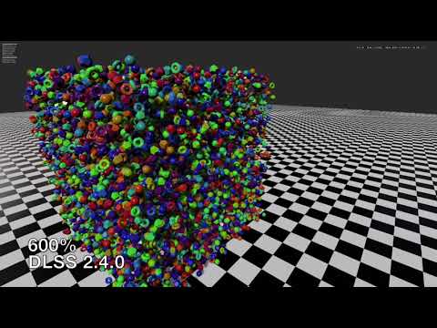 [Tellusim Engine SDK] NVIDIA RTX DLSS 3.1.1 vs DLSS 2.4.0 600%