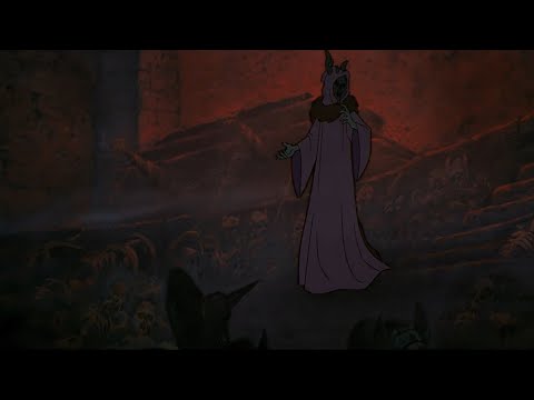 The Black Cauldron | The Horned King Makes a Vow (Danish) HD