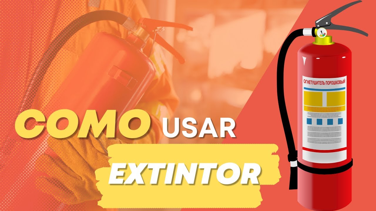 USO DO EXTINTOR NA PRÁTICA
