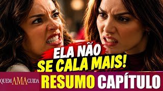 QUEM AMA CUIDA: ADRIANA MOSTRA SUA NOVA FACE | RESUMO DO CAPÍTULO