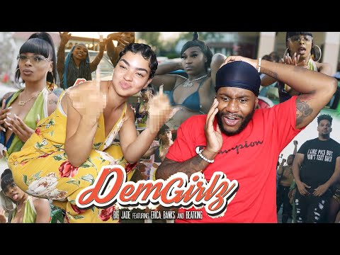 THIS THE ONE!!! 🔥😤 | Big Jade - Dem Girlz feat. Erica Banks & Beatking (Official Video) [REACTION]