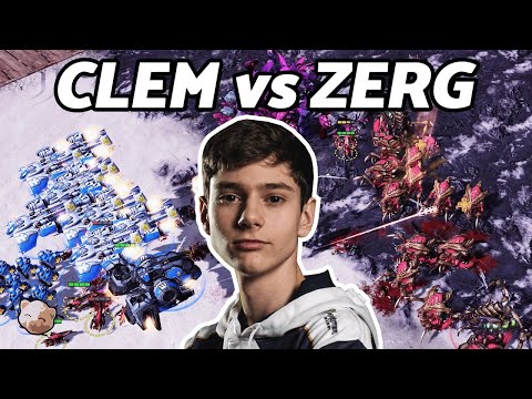 CLEM vs EVERY TYPE OF ZERG ARMY! Armani vs Clem (ZvT) - SC2 Cheesadelphia Tournament