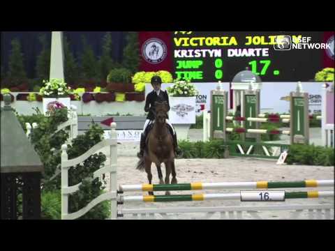 Kristyn Duarte Wins the 2013 WIHS Adult Jumper Championship