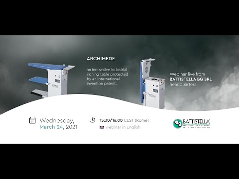 ARCHIMEDE - Preview - Webinar live from BATTISTELLA BG SRL headquarters