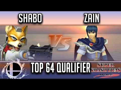 Smash'N'Splash 4  TOP 64 QUALIFIER -  Shabo (Fox) vs PG | Zain (Marth)