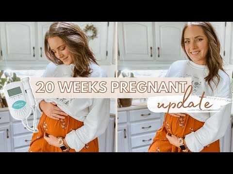 20 WEEKS PREGNANT UPDATE! |  + How to Find Baby's Heartbeat at Home with a Fetal Doppler