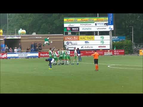 Acties en doelpunten Dylan tegen DWS afc JO19 1