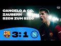 FC Barcelona 3 1 SSC Neapel Highlights Champions League