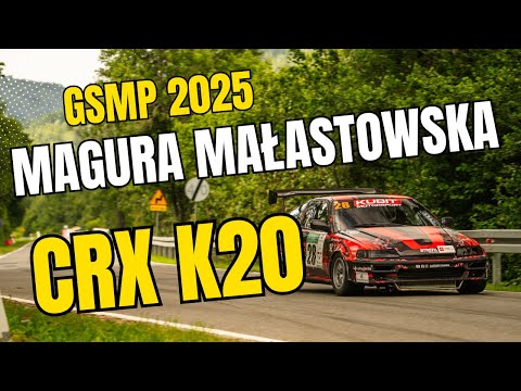 Wyścig Górski Magura Małastowska - GSMP 2025 | Karol Piekara - Honda CRX K20 by  @KUBITmotorsport