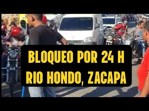 🚨 URGENTE: Situación del transporte en Río Hondo, Zacapa 🚨