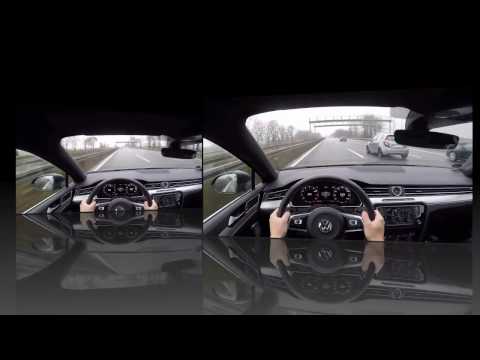 Passat 2.0 TSI 280PS 4MOTION On German Autobahn POV