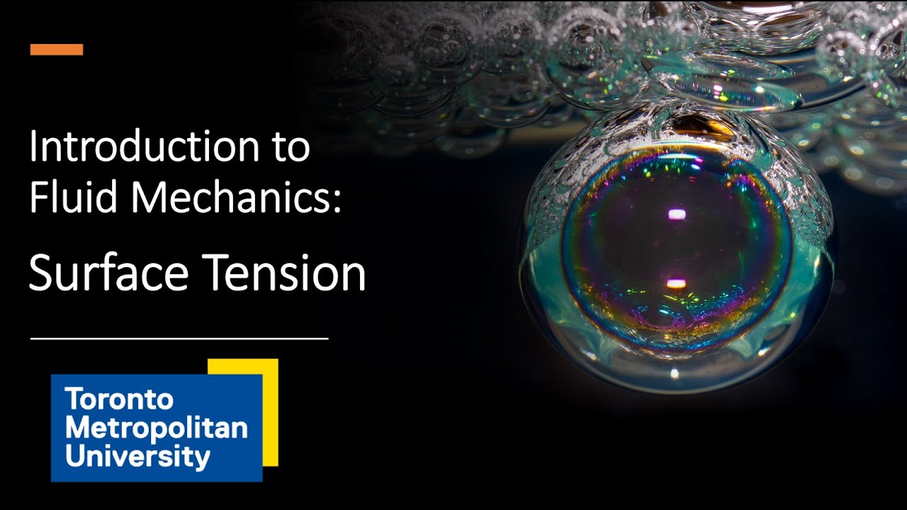 Introduction to Fluid Mechanics: Surface Tension