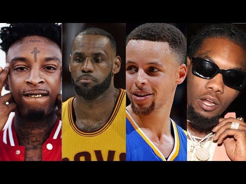 21 Savage & Offset BET $50,000 on CAVS vs Warriors Game 1