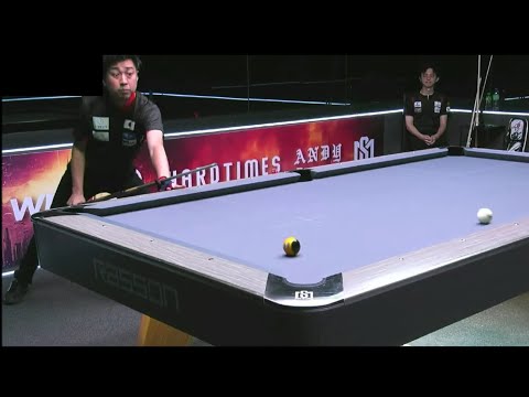 KO PING CHUNG VS NAOYUKI OI, SHARKS INTERNATIONAL 9-BALL | HIGHLIGHTS