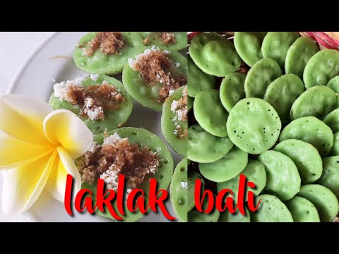 Jaja Laklak recipe, Balinese serabi