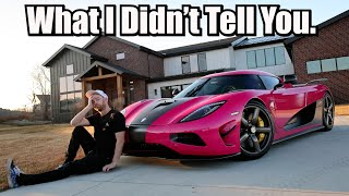 The Massive Financial Consequence of my Koenigsegg.
