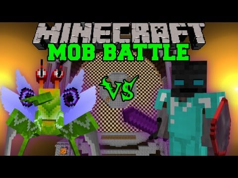 Walker King Vs. Soldier Bug - Minecraft Mob Battles - Chocolate Quest and Anti Plant Virus Mods