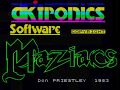 Maziacs ZX Spectrum