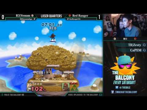 PM @ the Balcony 85 - Losers Quarters ft. Red Ranger (Ganondorf) VS R3|Venom (Fox)
