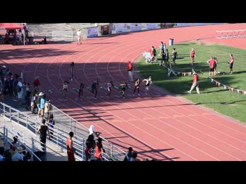 Sacramento - Lawler - Girls 100m - Heat 4 - SJS DII/III Trials - 5/18/16