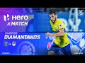 Hero of the Match - Diamantakos | Kerala Blasters FC 3-2 Bengaluru FC | MW 10, Hero ISL 2022-23