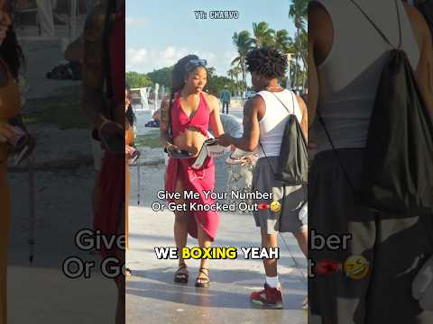 📲 or Get Knocked Out 🤣🥊  #shorts #viral #charvo #trending #funny