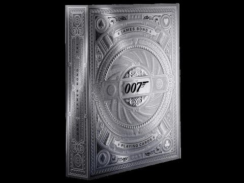 Voir la vidéo Jeu De Carte James Bond 007 Silver  - Theory11