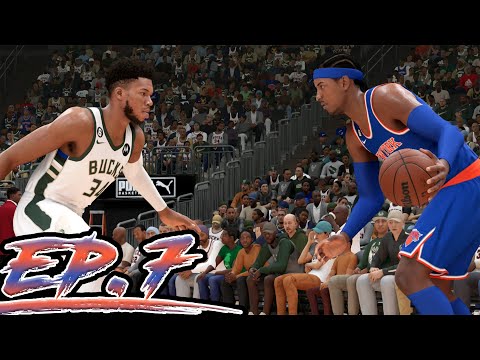 NBA 2K23 (Next Gen) My Career Ep. 7 - First meeting w the Greek Freak!!!