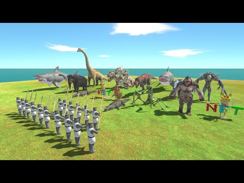 15X TEUTONIC KNIGHT  VS BOSSES - Animal Revolt Battle Simulator