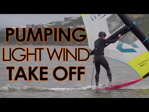 Wing Foil Pumping / Light-Wind Take Off (all steps from basic to advanced)