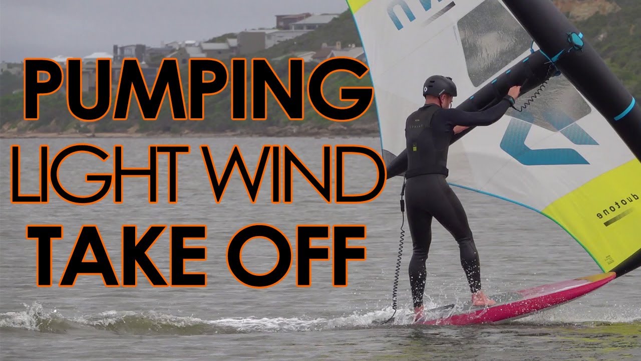 Wing Foil Pumping / Light-Wind Take Off (all steps from basic to advanced)