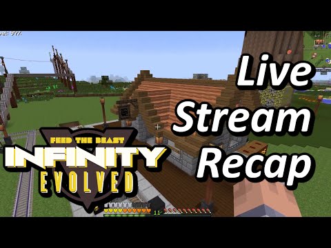 ftog - Stream Recap - New Station and Enderpearl Farm - FTB Infinity Evolved (Expert Mode)