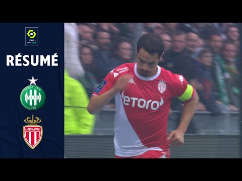 AS SAINT-ÉTIENNE - AS MONACO (1 - 4) - Résumé - (ASSE - ASM) / 2021-2022