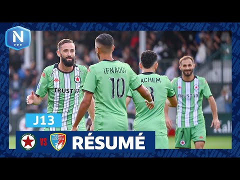 J13 I Red Star FC – Marignane Gignac CB FC (2-1), le résumé | National FFF 2023-2024