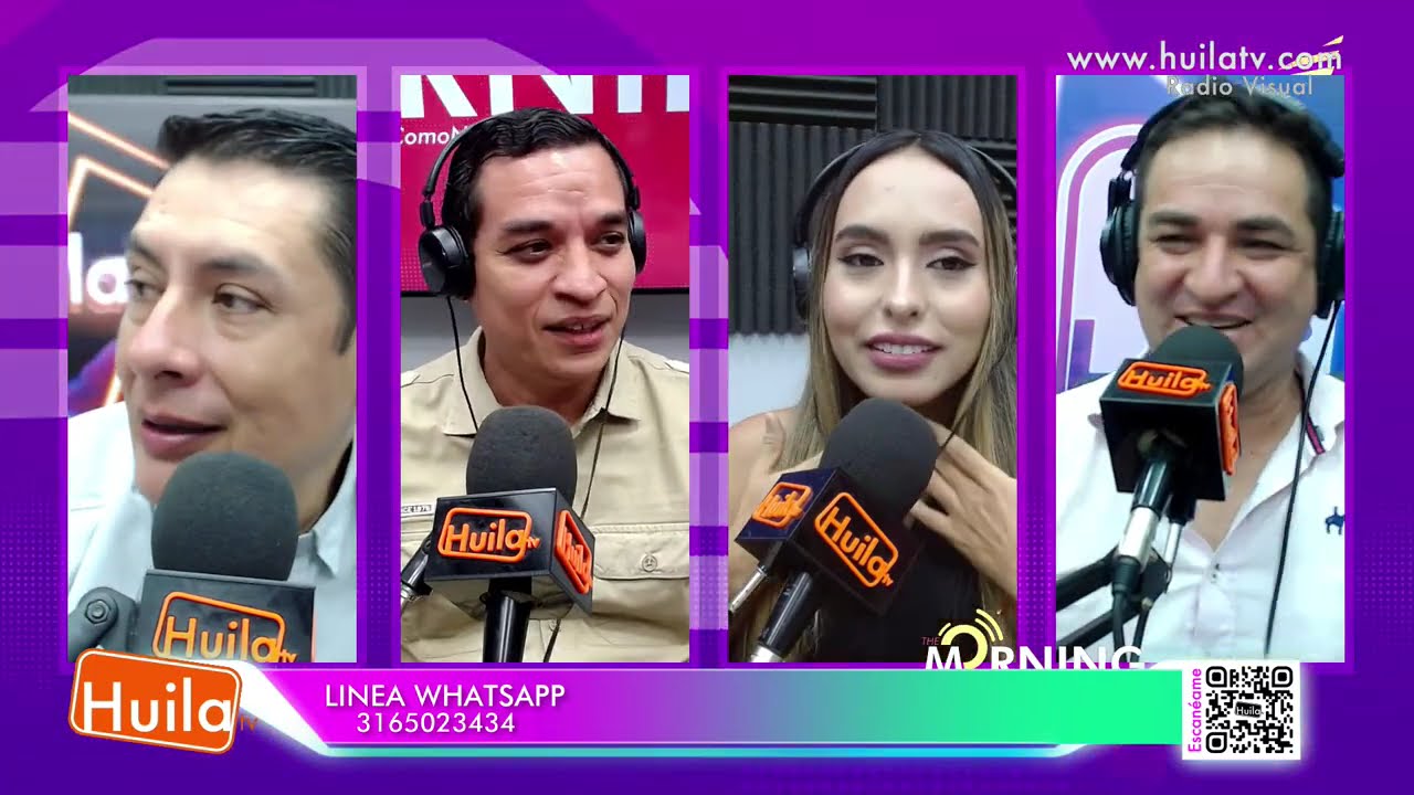 ¡Hoy en #themorning  de Huila TV nos acompaña Alexander Diaz, entrevista exclusiva en vivo!