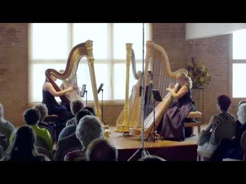 Chicago Harp Quartet- Brandenburg Concerto No. 3 in G Major/ JS Bach arr. ML Williams