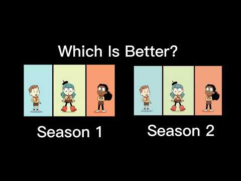 Which is Better Season 1 or 2? Hilda intro Comparison