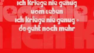 Nie Genug - Christina Stürmer lyrics