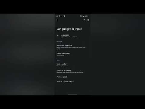 How to turn on off spell checker in moto g60, Spell checker settings Moto g60